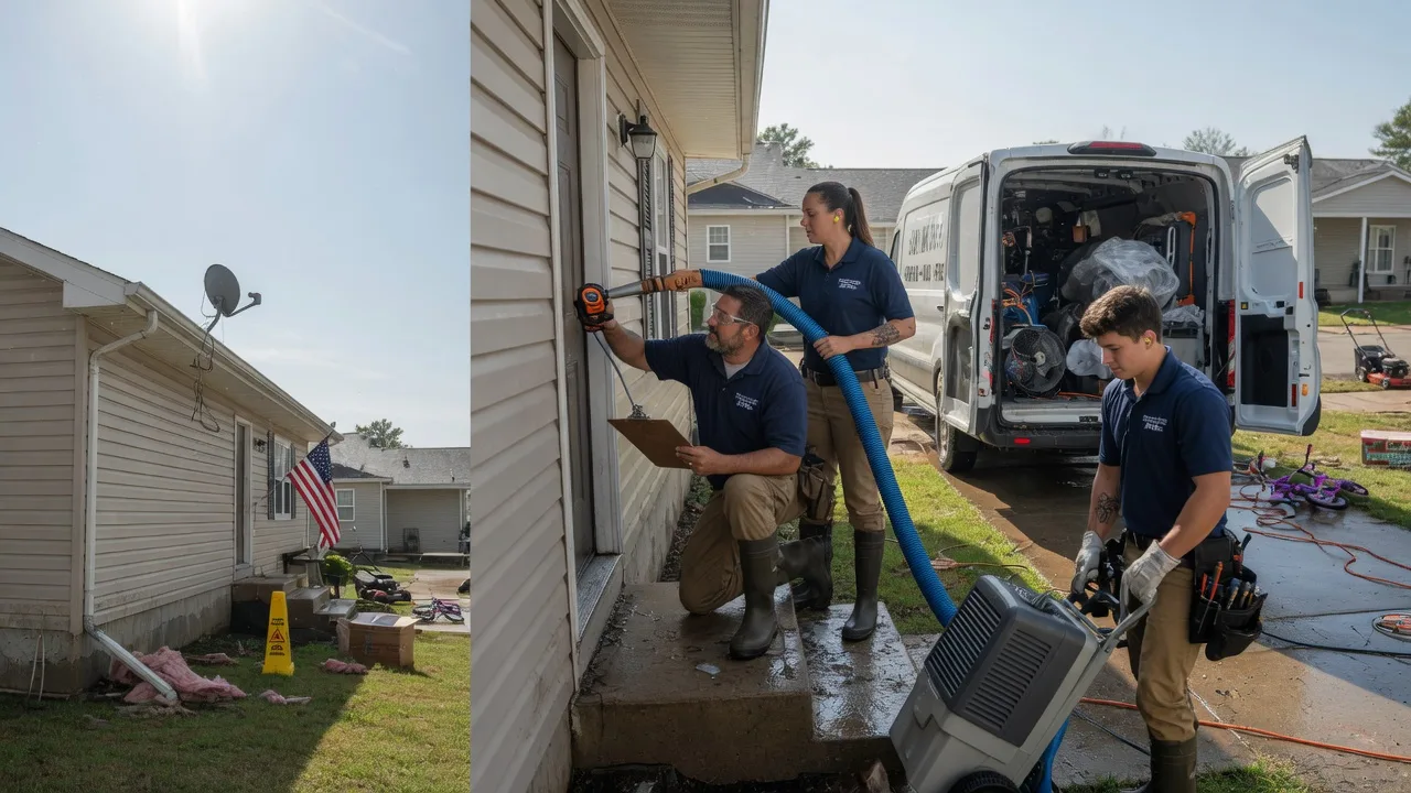 Ceiling Water Damage Restoration in Miles, IA near me